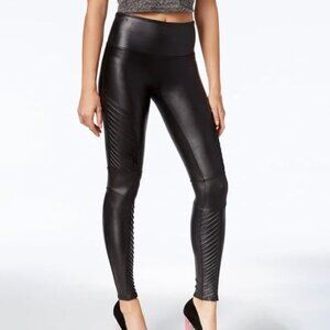 SPANX Moto Faux Leather Leggings